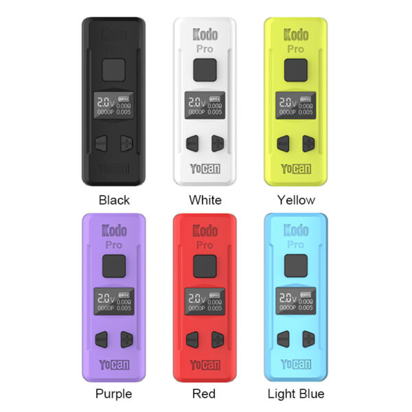 Yocan Kodo Pro 510 Vaporizer Battery 400mAh (20pcs/pack)