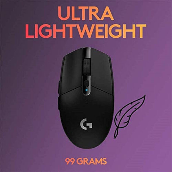 Logitech G305 Lightspeed Wireless Gaming Mouse Black