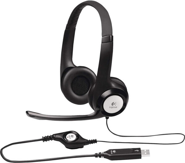 Logitech USB Headset H390 with Noise Cancelling Mic