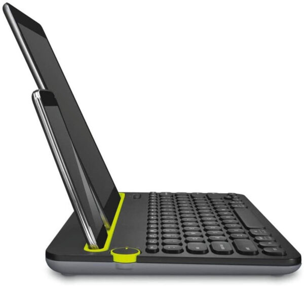 Logitech Bluetooth Multi-Device Keyboard K480 – Black – Works With Windows And Mac Computers Android And iOS Tablets And Smartphones