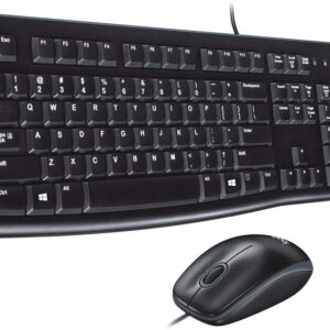 Logitech Desktop MK120 Durable Comfortable USB Mouse and keyboard Combo