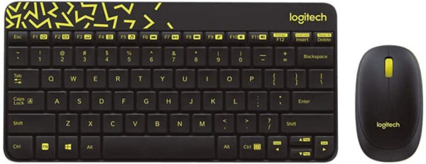 Logitech MK240 NANO Mouse and Keyboard Combo Black Color