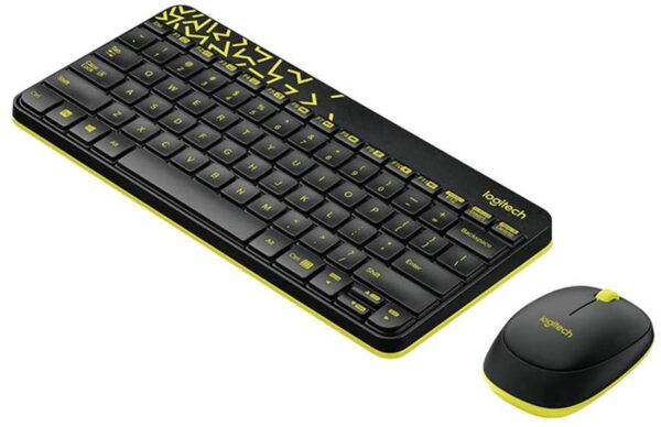 Logitech MK240 NANO Mouse and Keyboard Combo Black Color