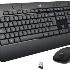 Logitech MK540 Advanced - Keyboard And Mouse Set - Wireless - 2.4 GHz - UK English QWERTY