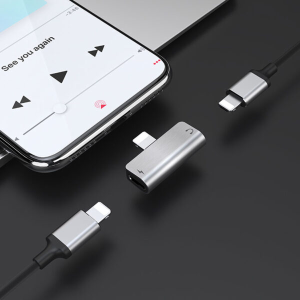 HOCO LS24 Dual Lightning Digital Audio Converter For Apple