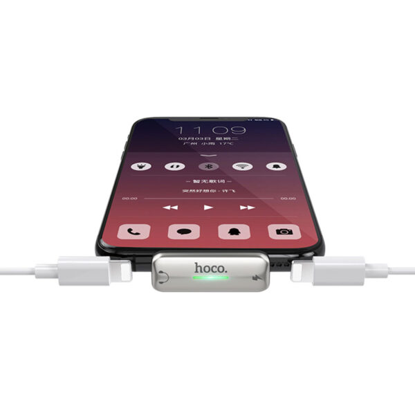 HOCO LS27 Apple Dual Lightning Digital Audio Converter