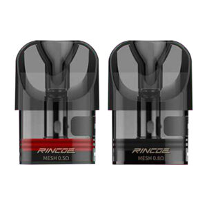 Rincoe Manto Nano Pod Cartridge for Manto Nano Pro/ P1/A1/Z1 Kit, Manto Nano Pro 2/A2/Z2, Jellybox Nano 4 Kit 2ml (3pcs/pack)