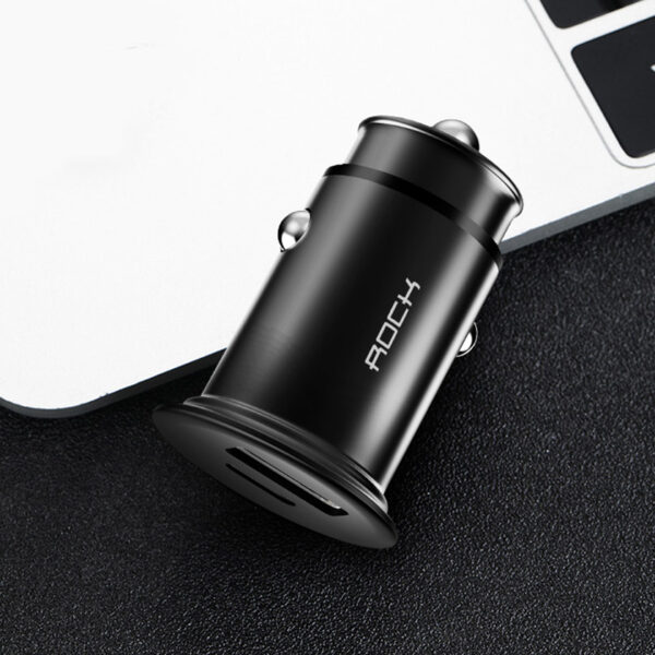 ROCK Metal Mini PD Car Charger
