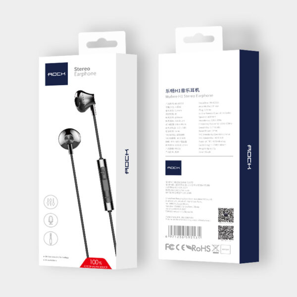 ROCK Mufree H1 Stereo Earphone