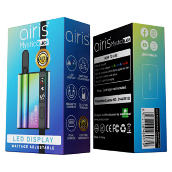 AIRISTECH Mystica Ace Vaporizer Battery 650mAh