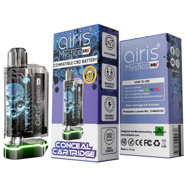 AIRISTECH Mystica Max Vaporizer Battery 650mAh