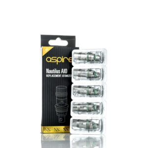 Aspire Nautilus AIO Replacement Coils (Nautilus NS Coil) 1.8ohm (5pcs/Pack)