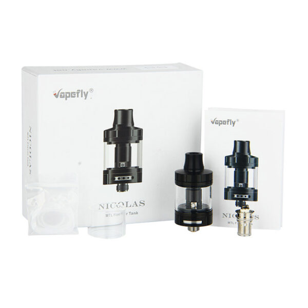 Vapefly Nicolas Tank Atomizer 3ml Black