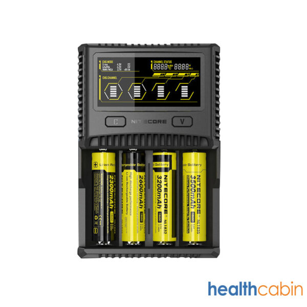 Nitecore SC4 6A Quick Charge Intelligent Battery Charger EU Plug