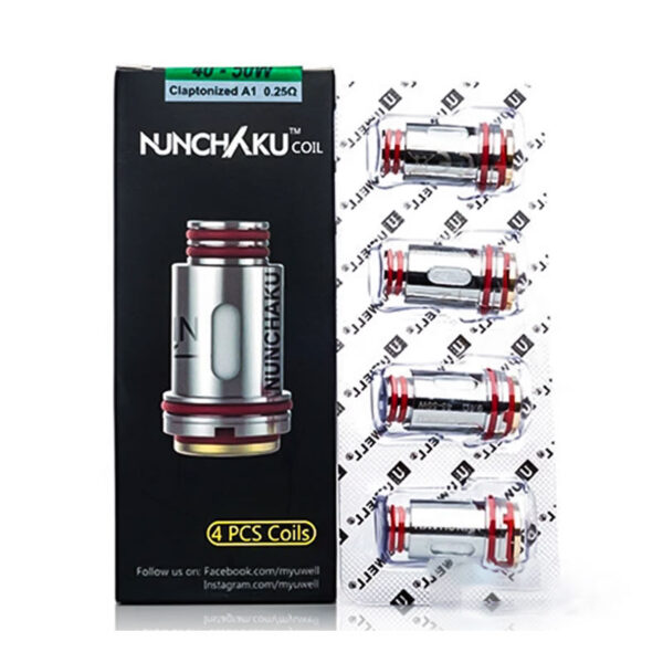 Uwell Nunchaku Replacement Coils for Nunchaku, Nunchaku 2 Tank (4pcs/Pack)