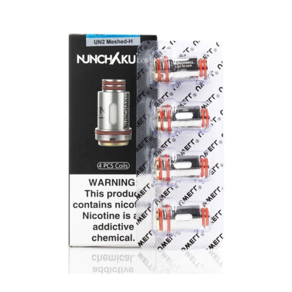 Uwell Nunchaku Replacement Coils for Nunchaku, Nunchaku 2 Tank (4pcs/Pack)