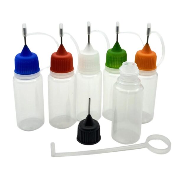 100pcs PE Empty Dropper Filling Bottles with Needle Tip 3ml/5ml/10ml/15ml/20ml/30ml/50ml/60ml/100ml/120ml