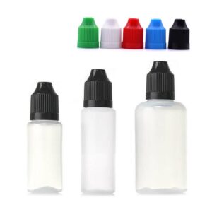100pcs PE Empty Squeezable Ejuice Bottles With Childproof 3ml/5ml/10ml/15ml/20ml/30ml/50ml/60ml/100ml/120ml