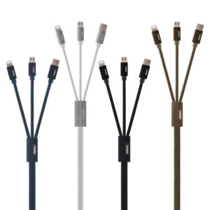 REMAX RC-094TH Kerolla 3 In 1 Fast Charging Data Cable