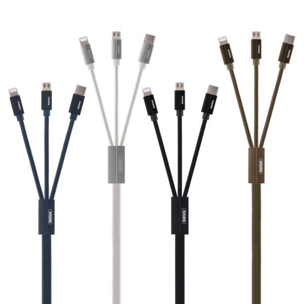 REMAX RC-094TH Kerolla 3 In 1 Fast Charging Data Cable