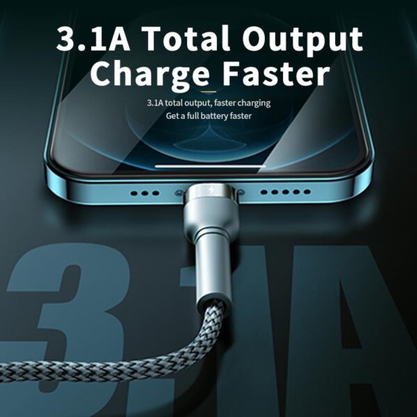 Remax RC-124th Jany Series 3 in 1 Fast Charging Cable