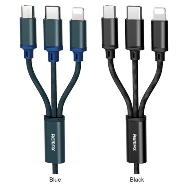Remax RC-131th 3 in 1 Fast Charging Cable