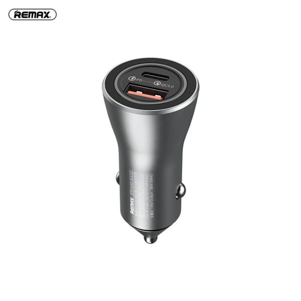 REMAX RCC-107 Fast Charging PD+QC Type-C Car Charger For 7/7 Plus/6S/6S Plus/6 Plus/6/SE (2020)/ 11/ 11Pro/11ProMax/XsMax,/XR/ XS/X/8/8 Plus/ AirPods/Ipad/Samsung/LG/HTC/Huawei/Moto/xiao MI and More