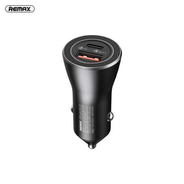 REMAX RCC-107 Fast Charging PD+QC Type-C Car Charger For 7/7 Plus/6S/6S Plus/6 Plus/6/SE (2020)/ 11/ 11Pro/11ProMax/XsMax,/XR/ XS/X/8/8 Plus/ AirPods/Ipad/Samsung/LG/HTC/Huawei/Moto/xiao MI and More