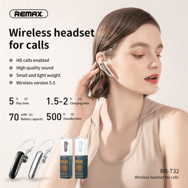 REMAX RB-T32 Wireless Earphone(60mAh)