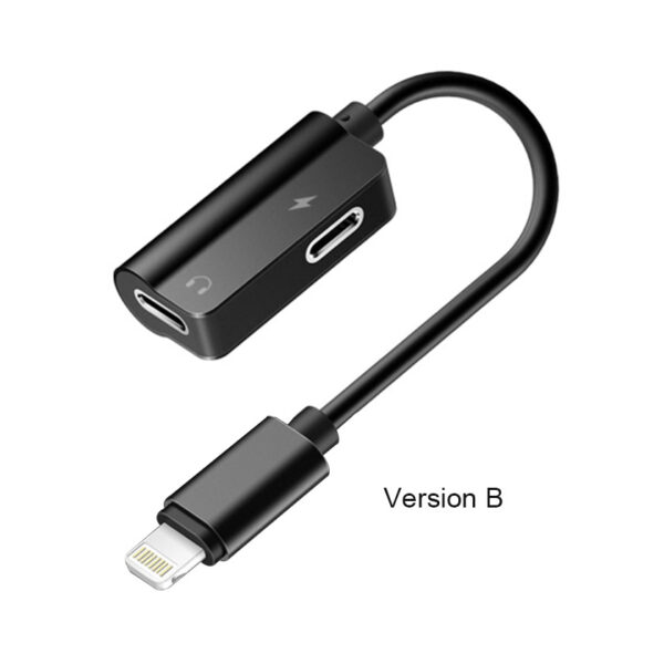 ROCK Lightning Metal Charge,Audio 2 in 1 Cable W