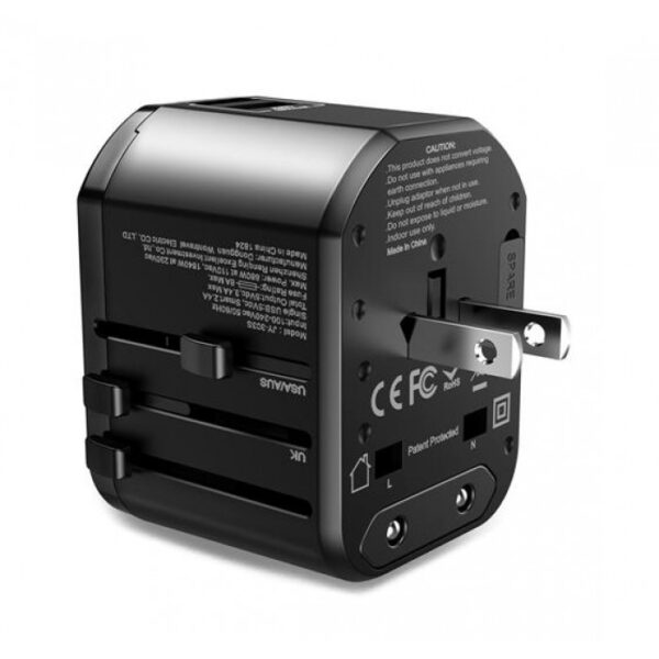 ROCK T20 Multifunctional Plug Travel Charger