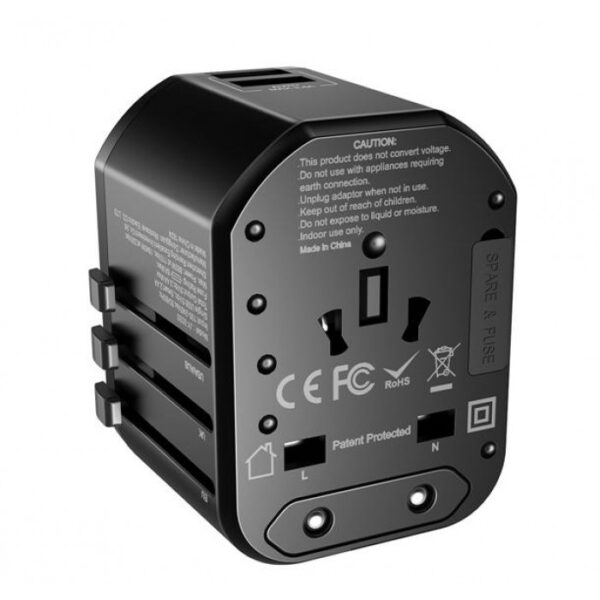 ROCK T20 Multifunctional Plug Travel Charger