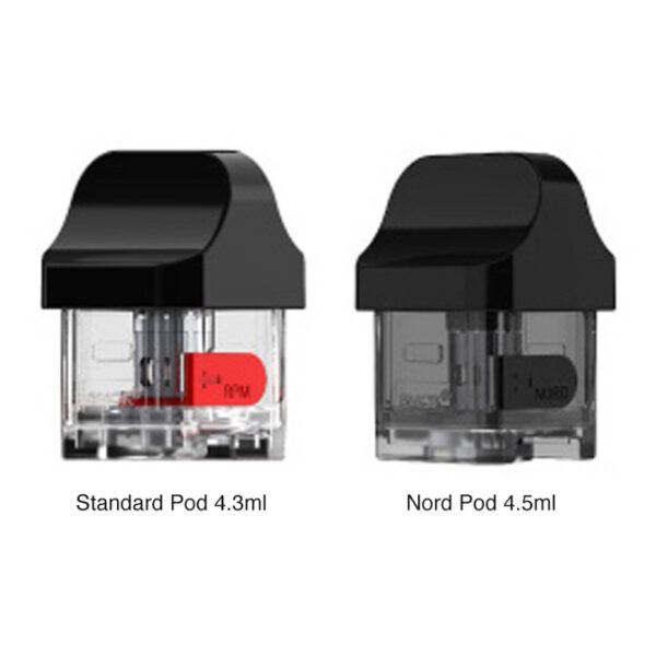 SMOK RPM40 Empty Pod 4.3ml/4.5ml(3pcs/Pack)