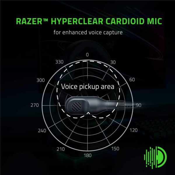 Razer BlackShark V2 X Gaming Headset: 7.1 Surround Sound Capable - 50mm Drivers - Memory Foam Cushion - for PC, PS4, Nintendo Switch - 3.5mm Headphone Jack - Classic Black