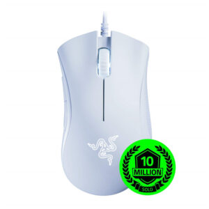 Razer DeathAdder Essential Gaming Mouse: 6400 DPI Optical Sensor – 5 Programmable Buttons – Mechanical Switches – Rubber Side Grips