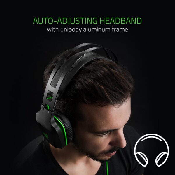 Razer Electra V2 USB: 7.1 Surround Sound - Auto Adjusting Headband - Detachable Boom Mic with In-Line Controls - Gaming Headset Works with PC & PS4