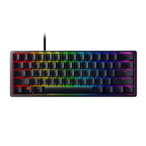 Razer Huntsman Mini 60% Gaming Keyboard: Fastest Keyboard Switches Ever – Clicky Optical Switches – Chroma RGB Lighting – PBT Keycaps – Onboard Memory