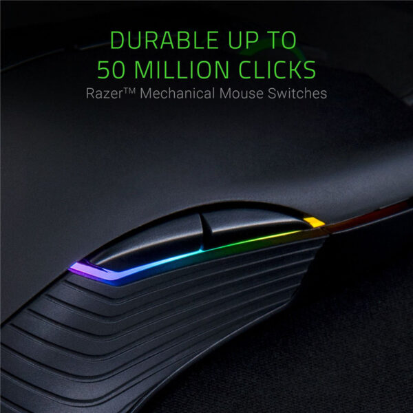 Razer Lancehead Tournament Edition Ambidextrous Gaming Mouse: 16K DPI Optical Sensor - Chroma RGB Lighting - 8 Programmable Buttons - Mechanical Switches