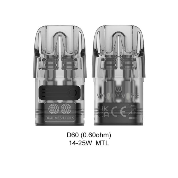 Vandy Vape Rilo Pod Cartridge for Rilo GO,Rilo SO Kit 3ml/4ml (2pcs/pack)