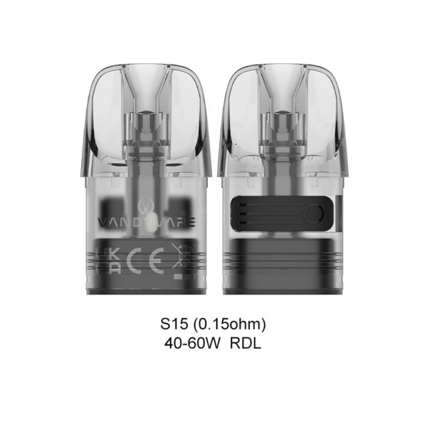 Vandy Vape Rilo Pod Cartridge for Rilo GO,Rilo SO Kit 3ml/4ml (2pcs/pack)