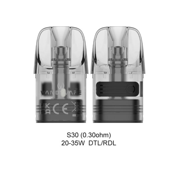 Vandy Vape Rilo Pod Cartridge for Rilo GO,Rilo SO Kit 3ml/4ml (2pcs/pack)