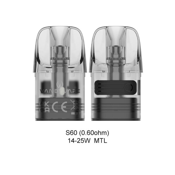 Vandy Vape Rilo Pod Cartridge for Rilo GO,Rilo SO Kit 3ml/4ml (2pcs/pack)