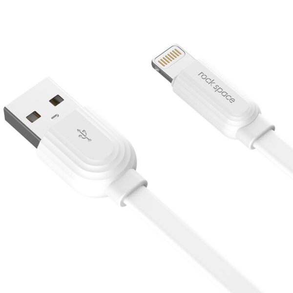Rock S5 Lightning/Type-C/Micro Noodle Quick Charge Data Line