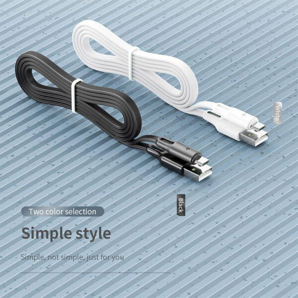 ROCK S1 Micro Charge,Sync Flat Cable 100cm