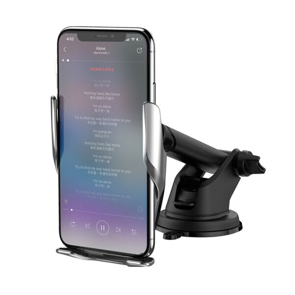 HOCO S14 Surpass Automatic Induction Wireless Charging Car Holder FOR 11/11Pro/11ProMax/XR/XsMax/XS/X/8/8Plus/S20/S10/S9/S8/Note 10/Note 9 and More
