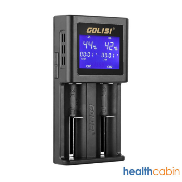 Golisi S2 2.0A Smart Charger with LCD Screen AU,UK Plug