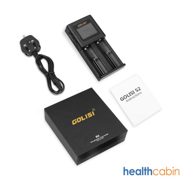 Golisi S2 2.0A Smart Charger with LCD Screen AU,UK Plug