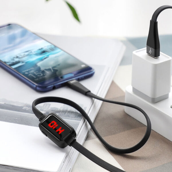 HOCOS4 USB to Type-C Charging Data cable with Timer and Display