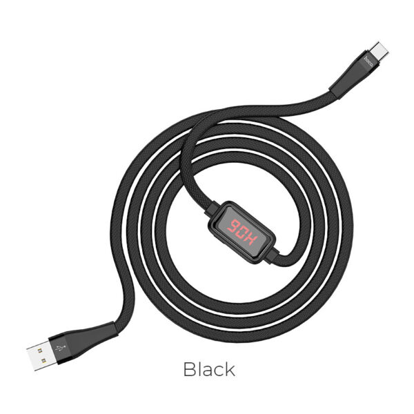 HOCOS4 USB to Type-C Charging Data cable with Timer and Display