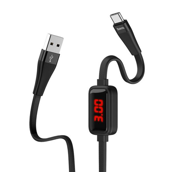 HOCOS4 USB to Type-C Charging Data cable with Timer and Display